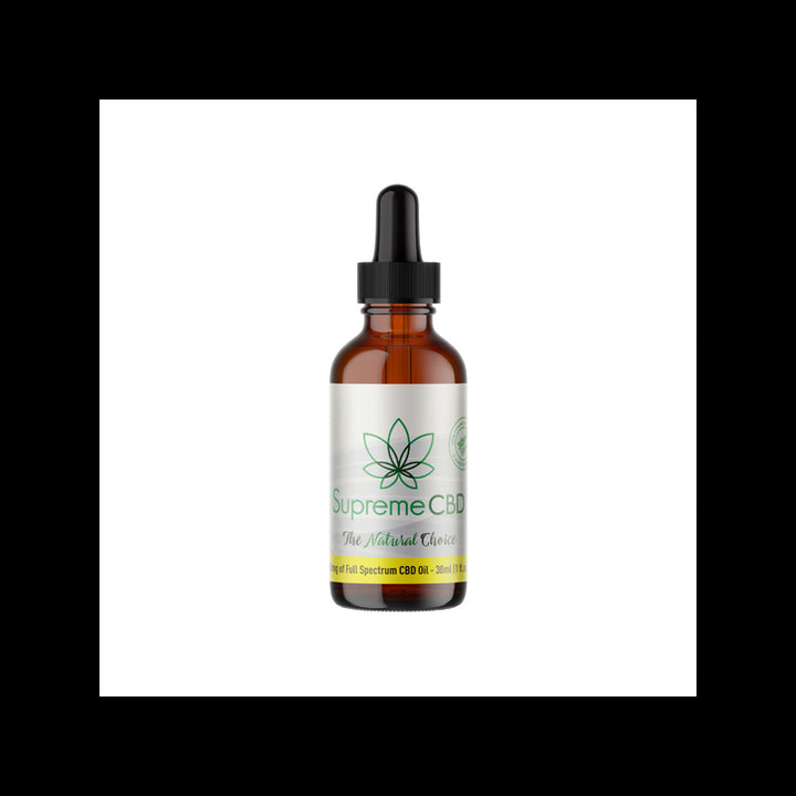 Supreme CBD 500mg Full Spectrum CBD Tincture Oil - 30ml