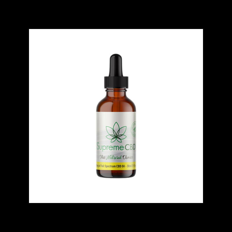 Supreme CBD 500mg Full Spectrum CBD Tincture Oil - 30ml