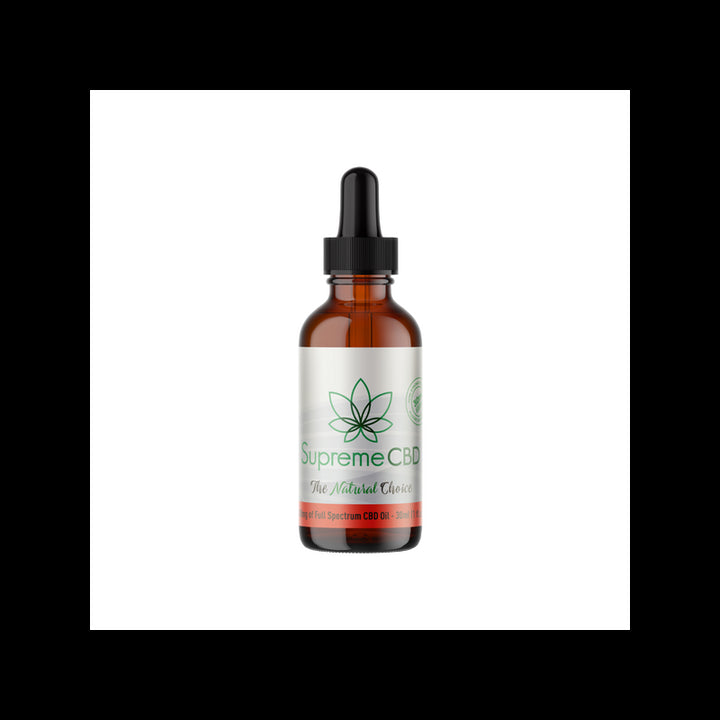 Supreme CBD 6000mg Full Spectrum CBD Tincture Oil - 30ml
