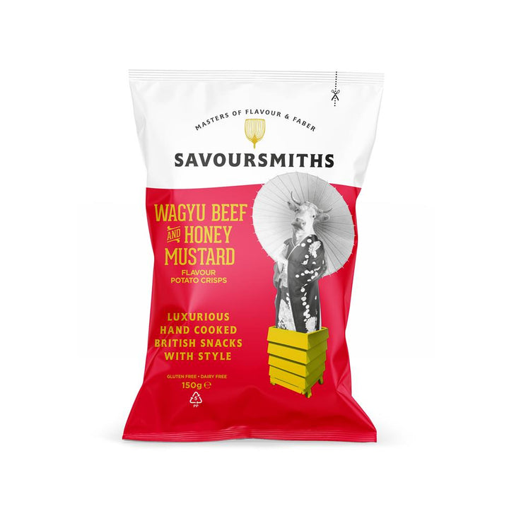 Savoursmiths Wagyu Beef and Honey Mustard Potato Crisps 150g
