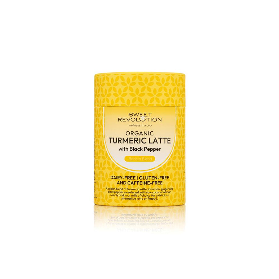 Organic Turmeric Latte with Black Pepper