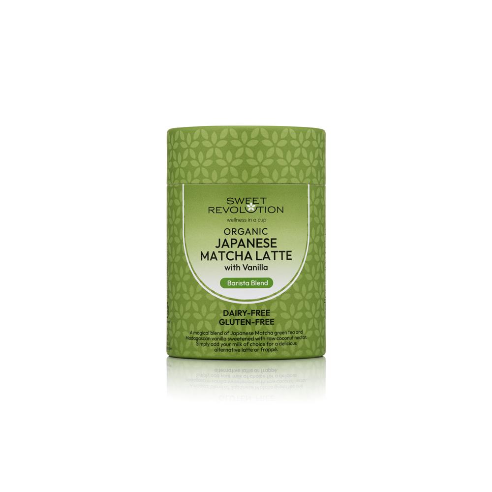 Organic Matcha Latte with Vanilla