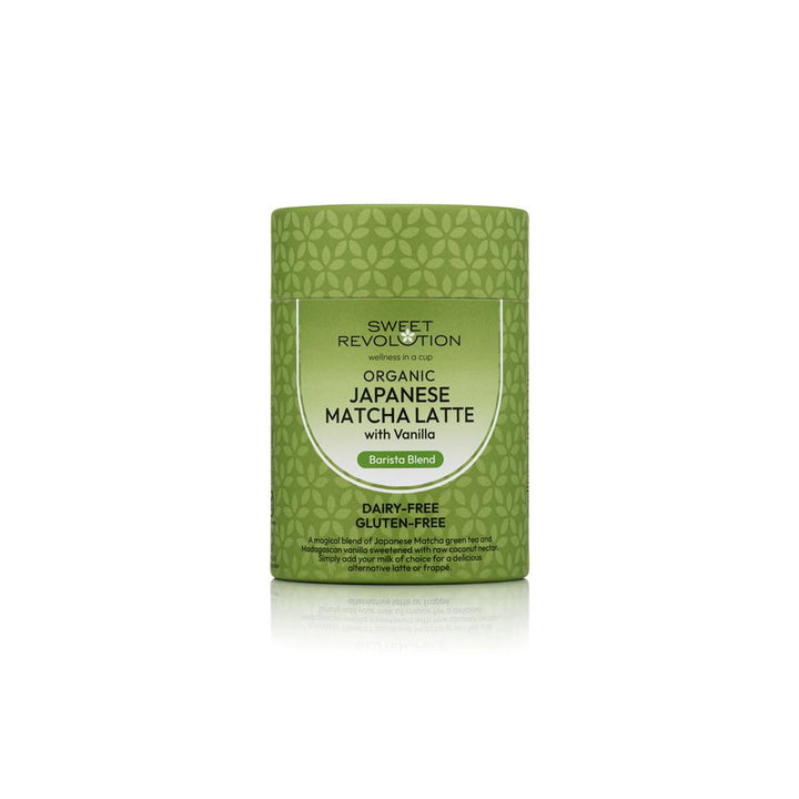 Organic Matcha Latte with Vanilla