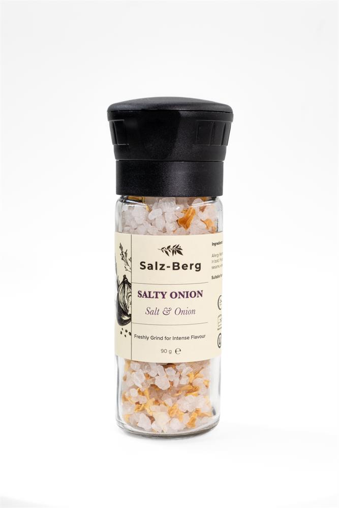 Salz-Berg Salty Onion Grinder- Salt & Onion Granules 90g