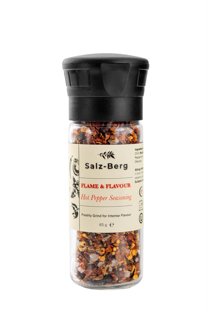 Salz-Berg Flame & Flavour Grinder Hot Pepper Seasoning 65g