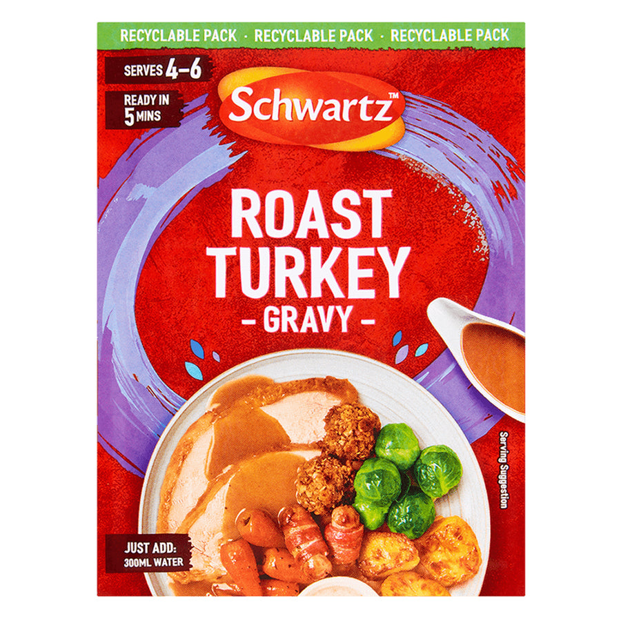 Schwartz Roast Turkey Gravy Mix 25g