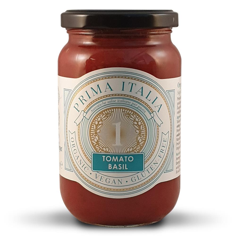 Organic Gluten Free Tomato & Basil Pasta Sauce 350g