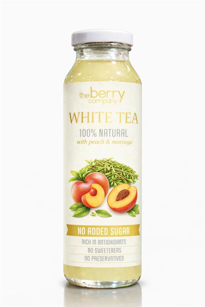 White Tea & Peach Glass Bottle 250ml