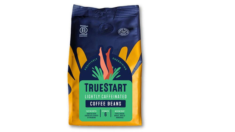 Truestart Half Caff Coffee Beans 200g