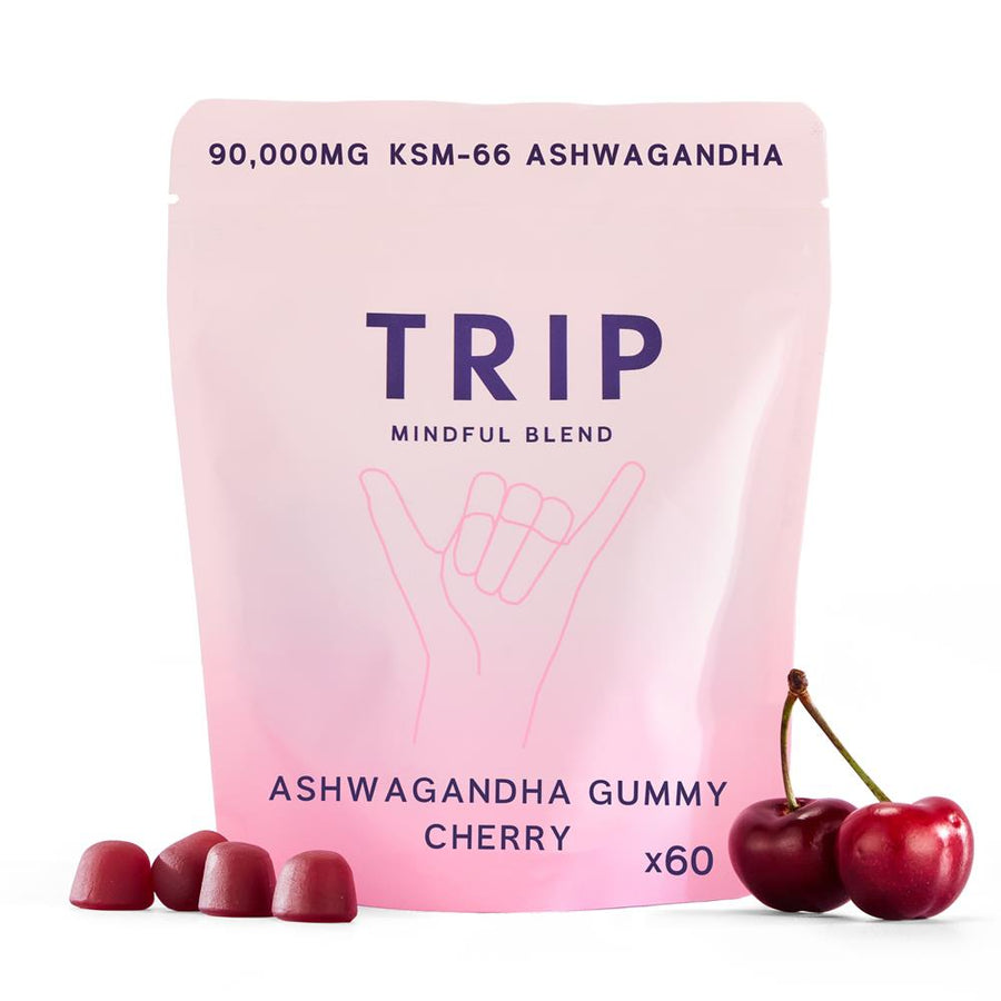 TRIP Cherry Ashwagandha Gummies x 60