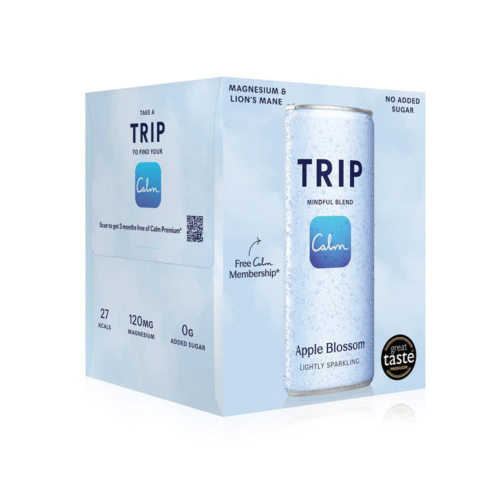 TRIP Apple Blossom Mindful Blend Calm Drink Multipack 4 x 250ml