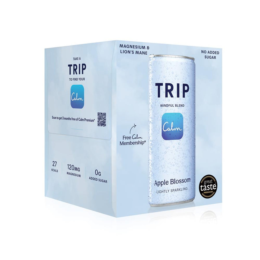 TRIP Apple Blossom Mindful Blend Calm Drink Multipack 4 x 250ml