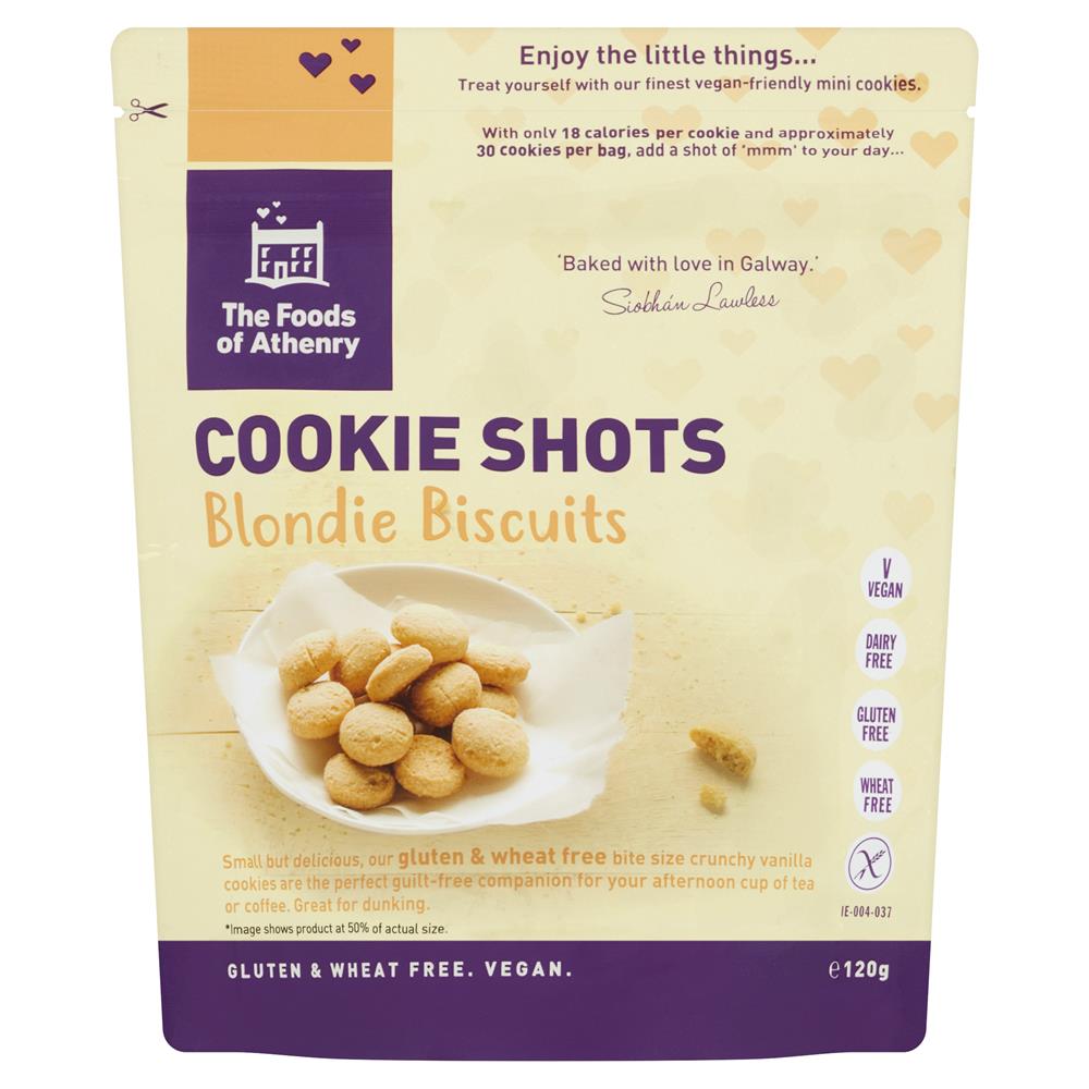 The Foods Of Athenry Gluten Free Blondie Cookie Shots 100g