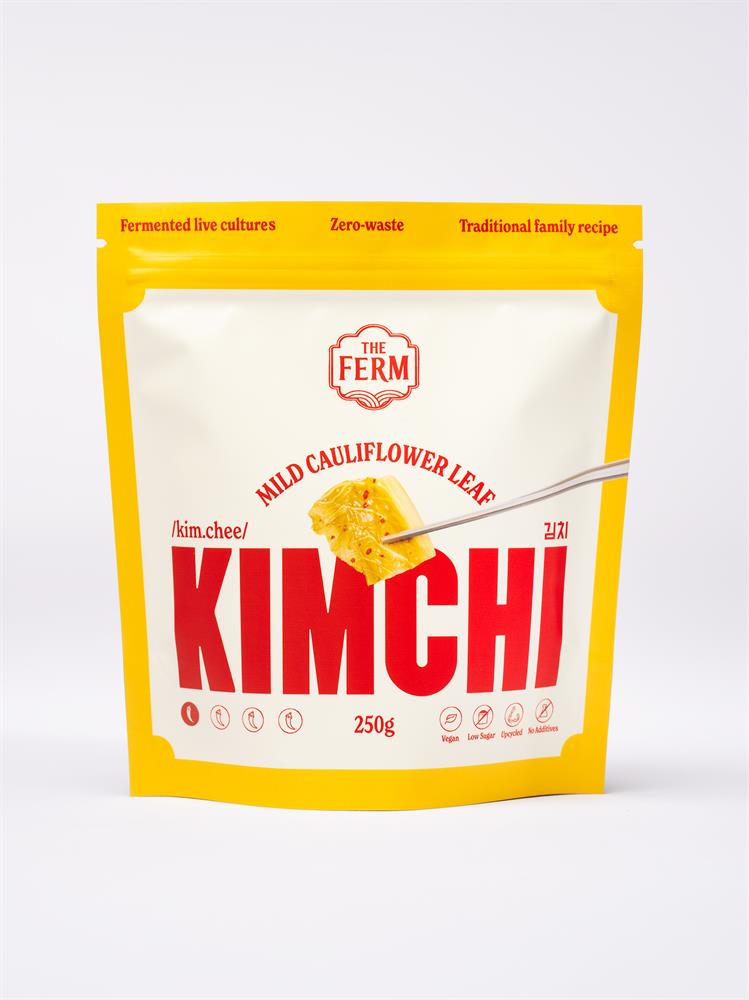 The Ferm Mild Cauliflower Leaf Kimchi 250g