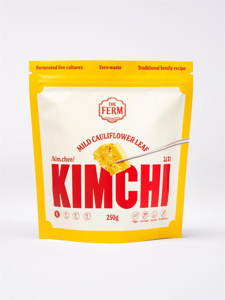 The Ferm Mild Cauliflower Leaf Kimchi 250g