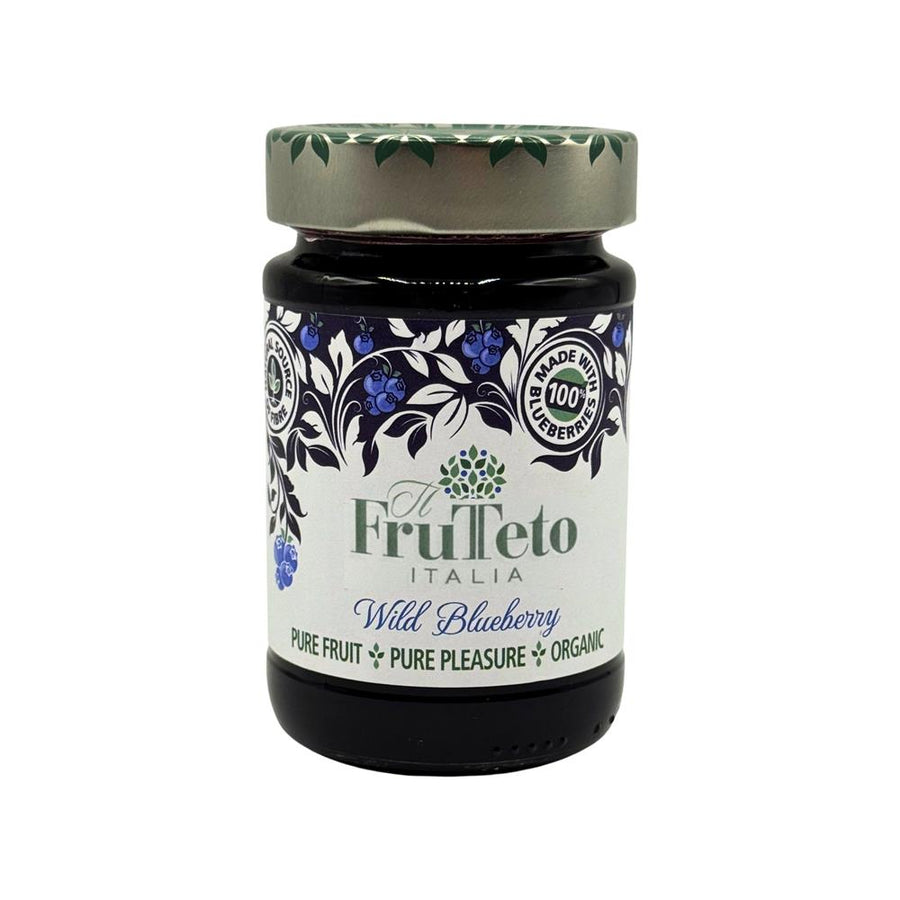 Frutteto Italia 100% Wild Blueberry Organic Fruit Spread 215g