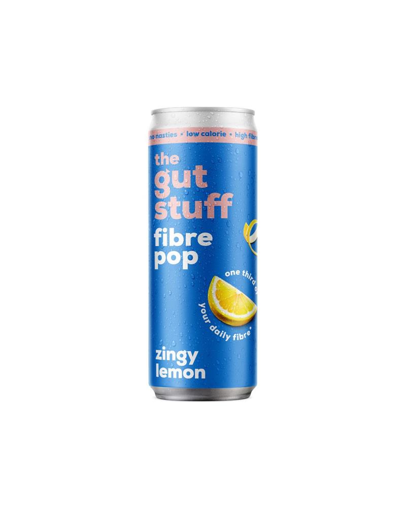 The Gut Stuff Zingy Lemon High Fibre Pop