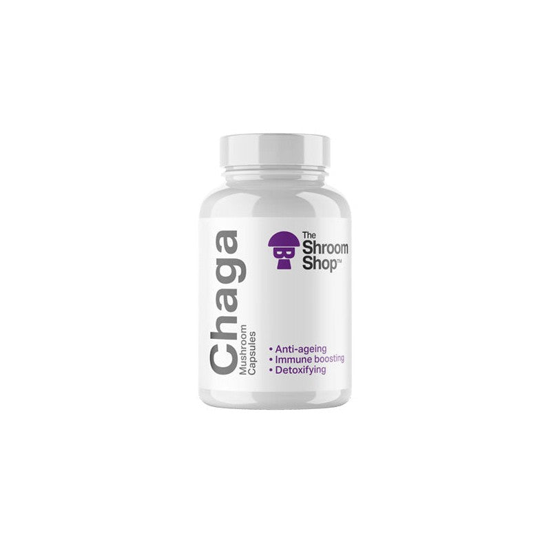 The Shroom Shop Chaga Mushroom 45000mg Capsules - 90 Caps