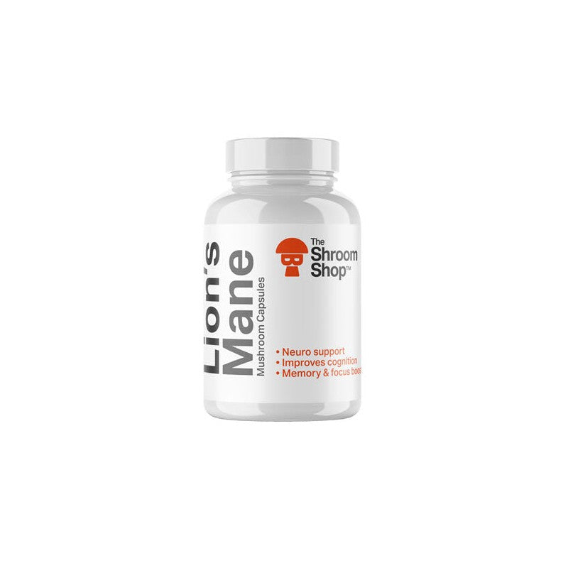 The Shroom Shop Lion's Mane Mushroom 45000mg Capsules - 90 Caps