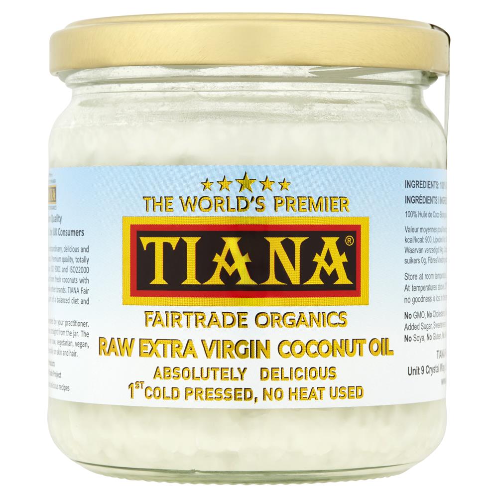 Organic raw extra virgin coconut oil for cooking 350ml
