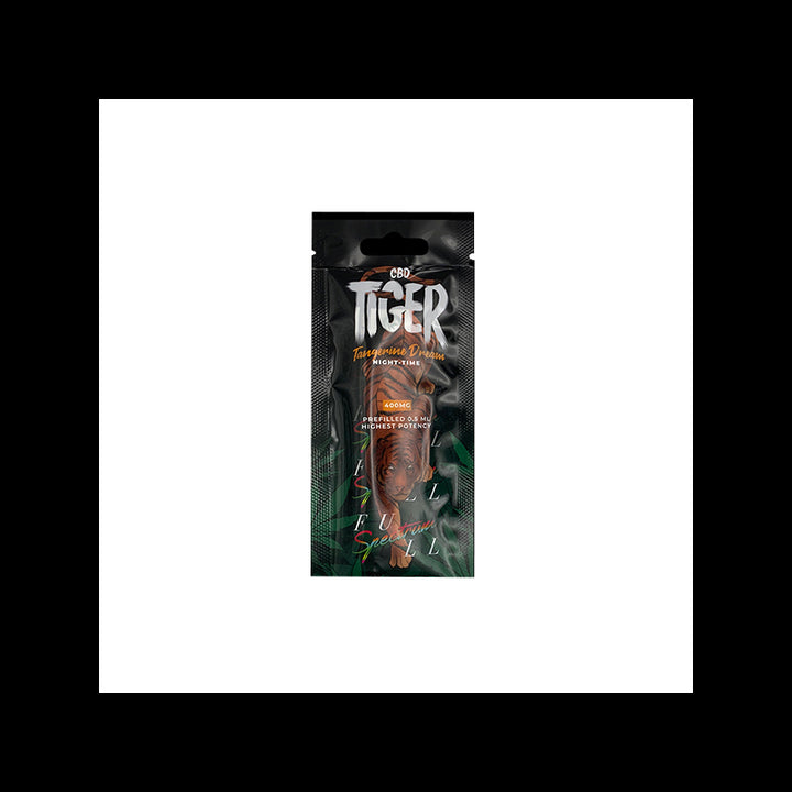 Tiger Vapes 400mg Full-Spectrum CBD Disposable Vape Device