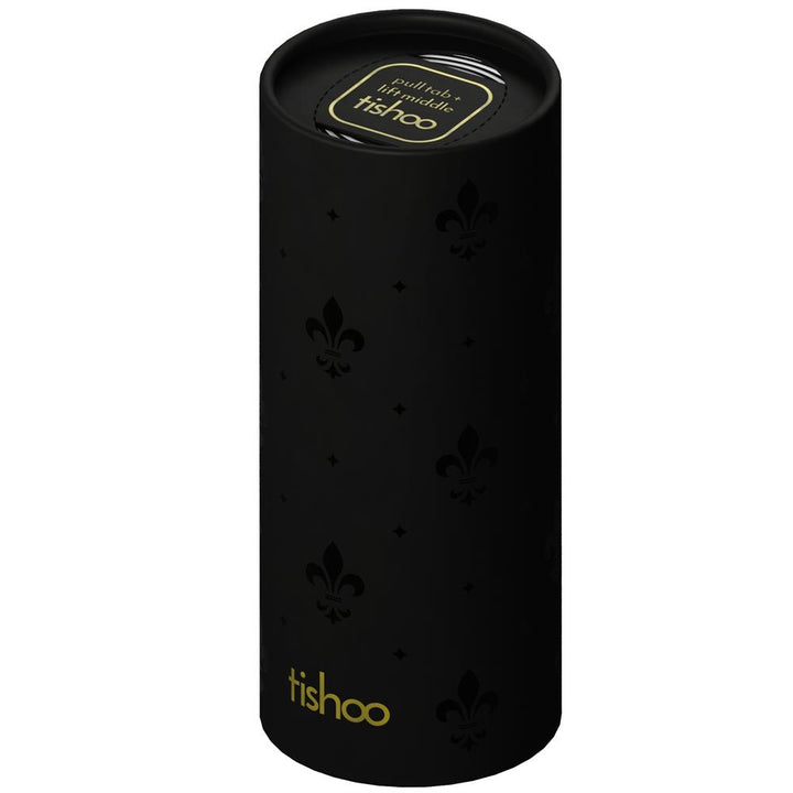 Tishoo Luxury Facial Tissues w/ Hyaluronic Acid 4-ply 40 shts Blk