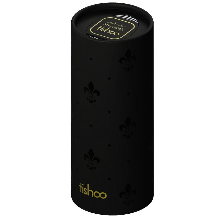 Tishoo Luxury Facial Tissues w/ Hyaluronic Acid 4-ply 40 shts Blk
