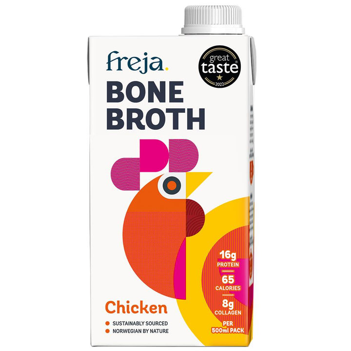 Freja Sipping Bone Broth Chicken 500ml