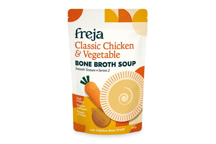 Freja Classic Chicken & Vegetable Bone Broth Soup 560g