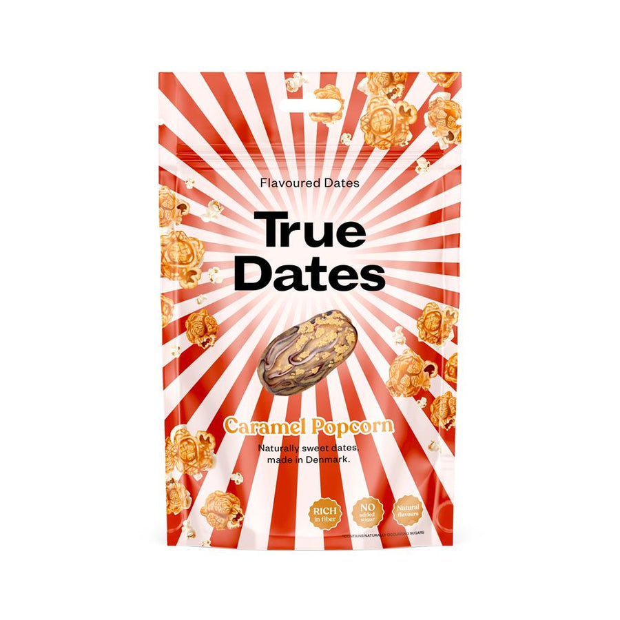 True Dates Caramel Popcorn 100g