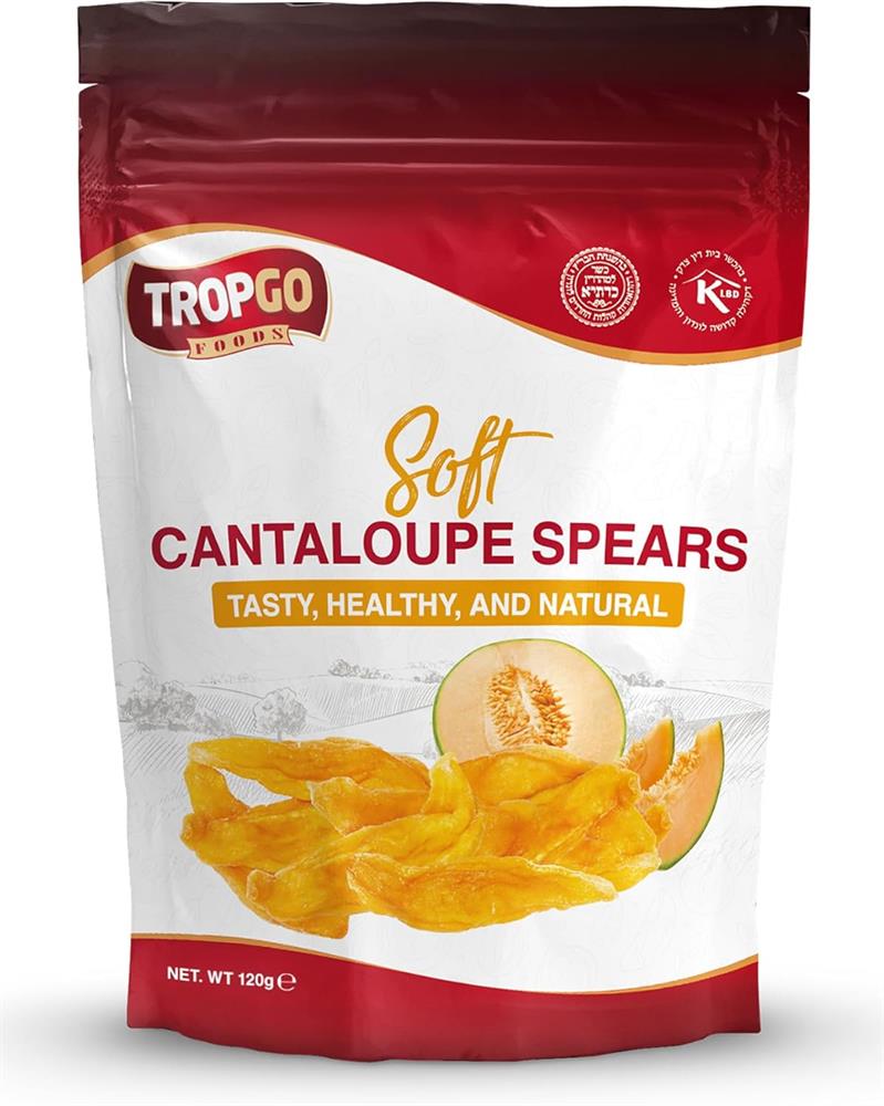 Tropgo Soft Cantaloupe Spears 120g