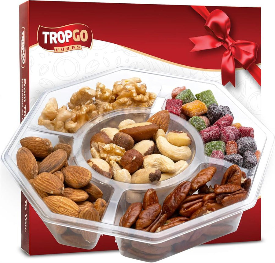 Tropgo Raw Nuts & Fruit gift box 250g