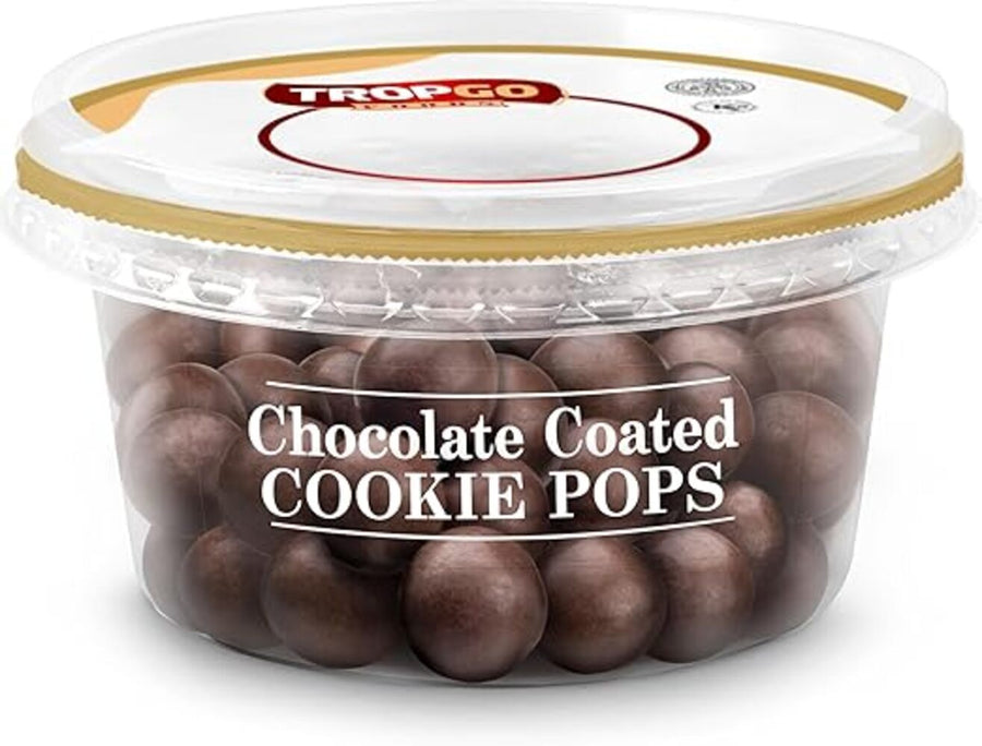 Tropgo Chocolate Coated Cookie Pops 150g