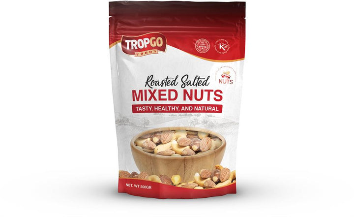 Tropgo Roasted Salted Mixed Nuts 500g