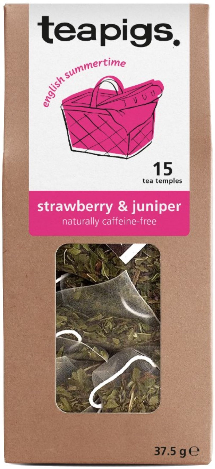 Strawberry & Juniper Tea Infusion 15 tea bags