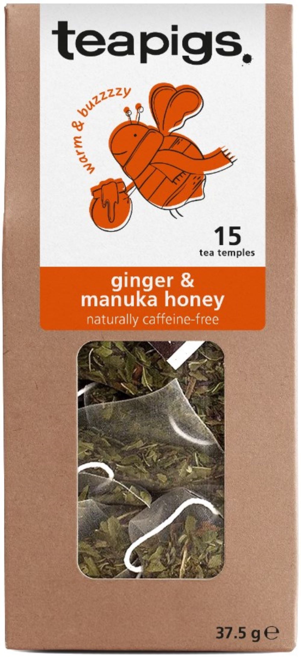 Ginger & Manuka Honey Infusion 15 Tea bags