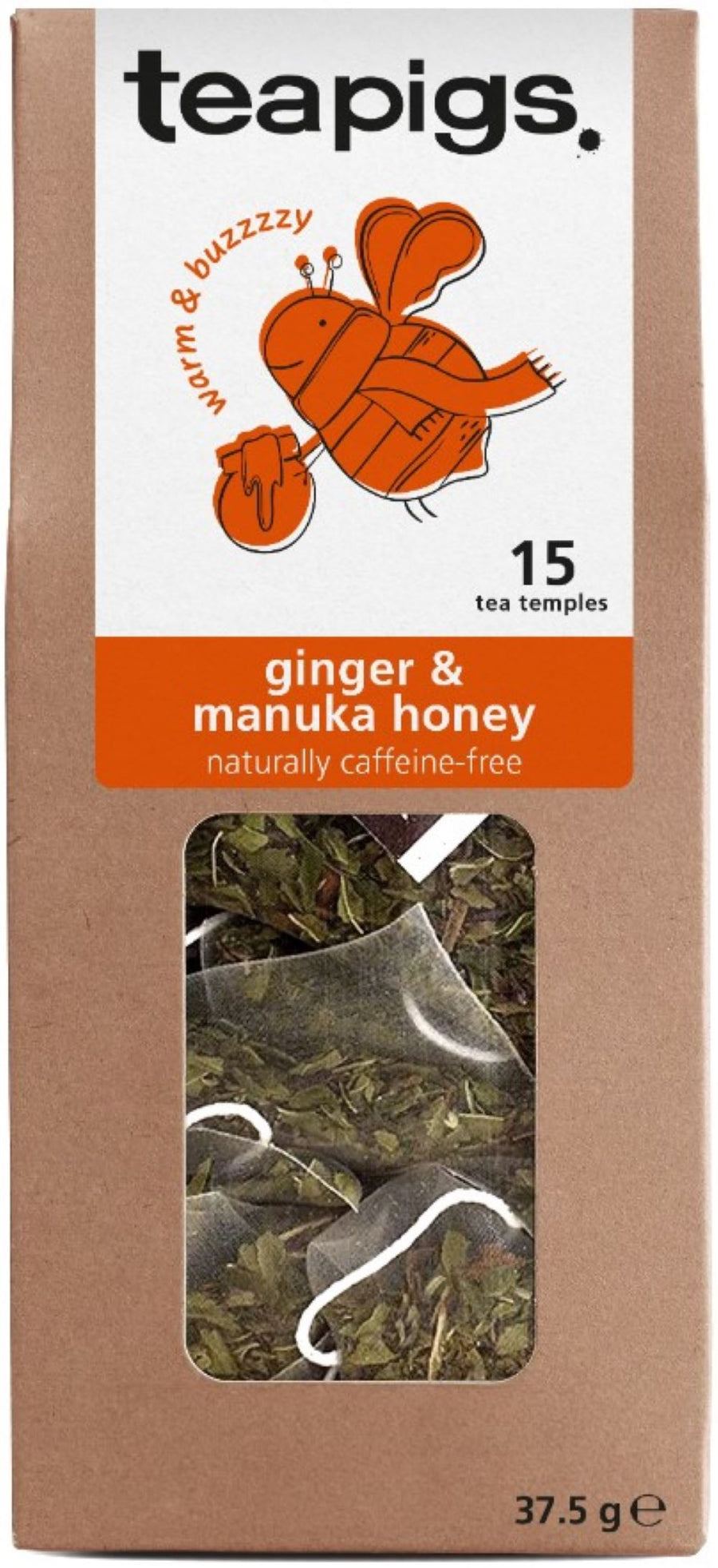 Ginger & Manuka Honey Infusion 15 Tea bags