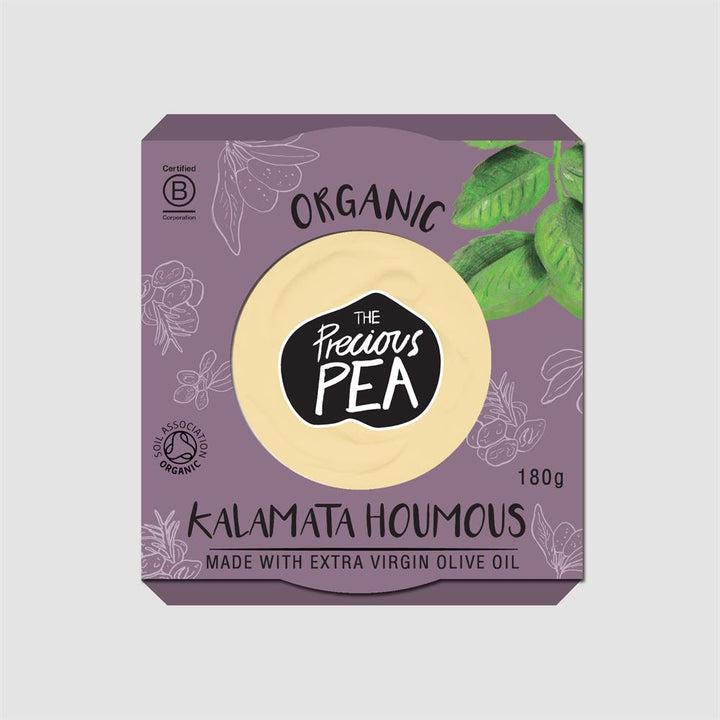 Precious Pea Organic Kalamata Houmous 180g