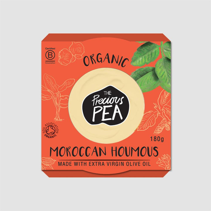 Precious Pea Organic Moroccan Houmous 180g