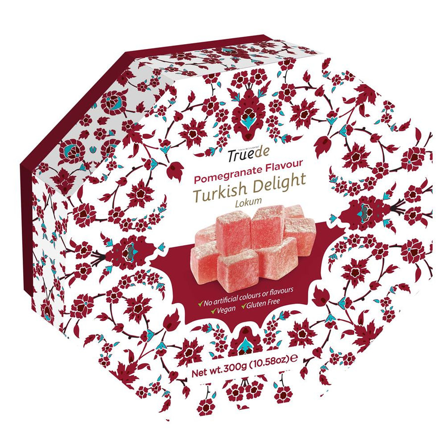 Truede Pomegranate Turkish Delight 300g