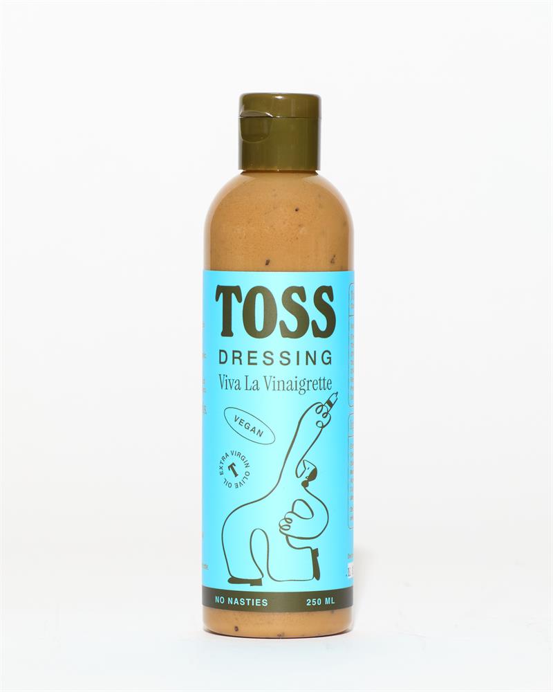 TOSS Viva La Vinaigrette Salad Dressing - Gluten free Vegan 250ml