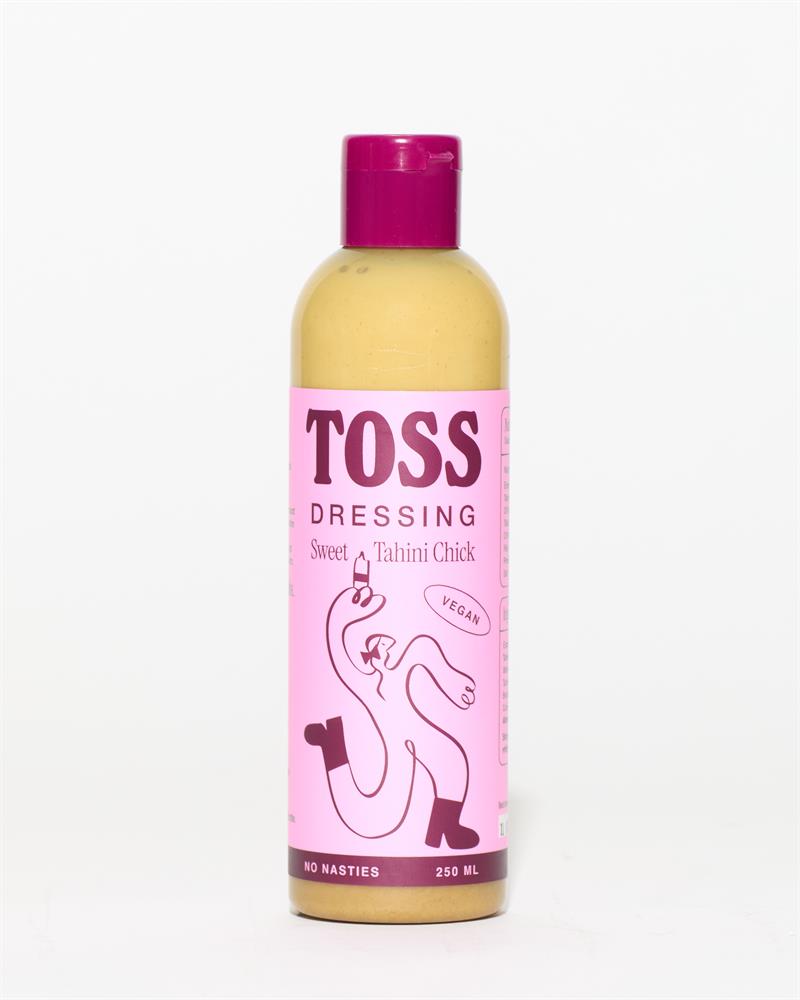 TOSS Sweet Tahini Chick Salad Dressing - Gluten free RSF 250ml