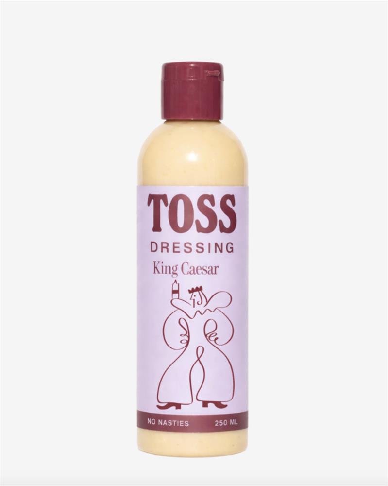 TOSS King Caesar Salad Dressing - Gluten free RSF Vegan 250ml