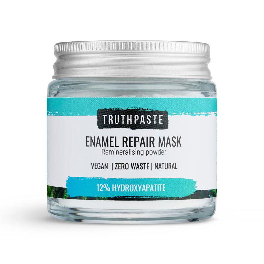 Truthpaste Enamel Repair Mask 12% hydroxyapatite daily powder