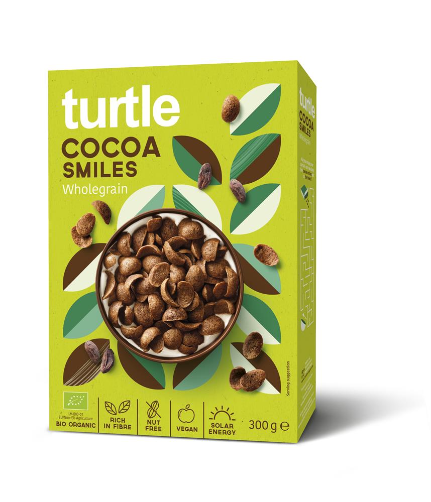 Turtle Cocoa Smiles 300g Organic