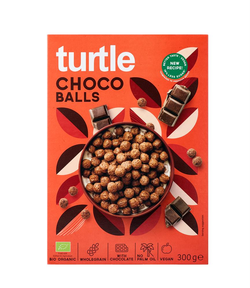 Turtle Chocolate Balls 300g Organic