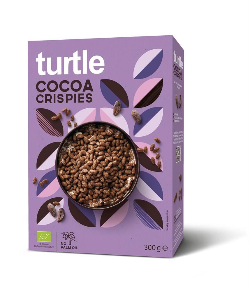 Turtle Cocoa Crispies 300g Organic