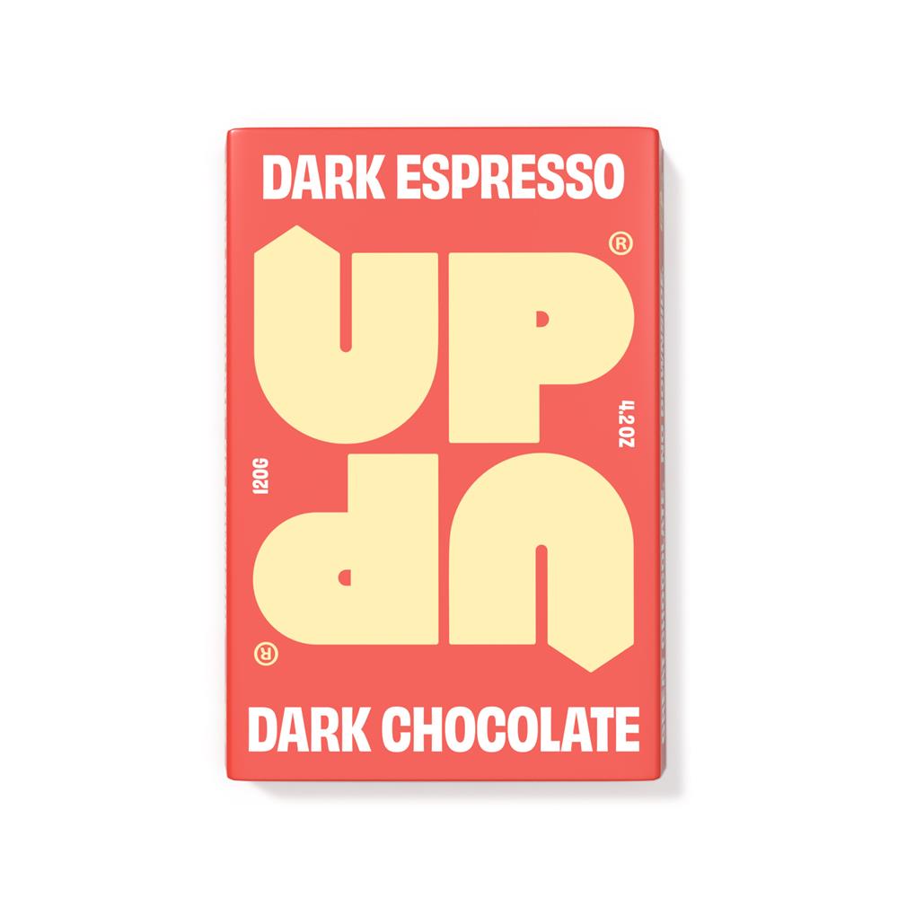 UPUP Dark Espresso Dark Chocolate 120g