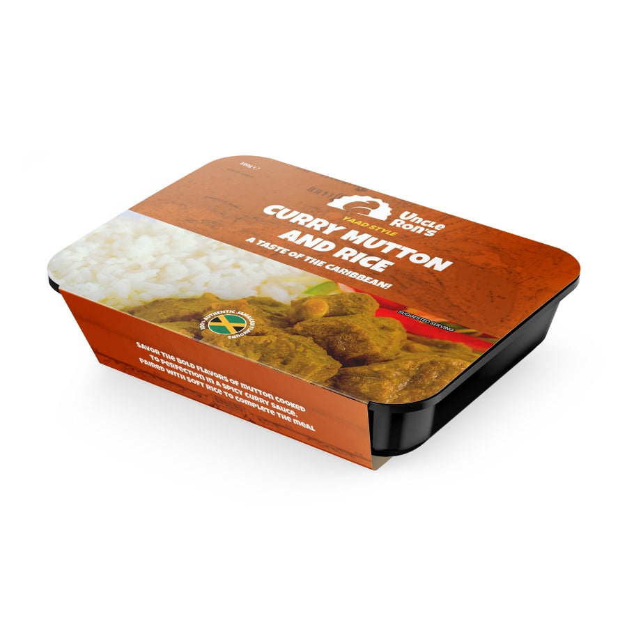 Uncle Rons Curry Mutton and Rice 390g