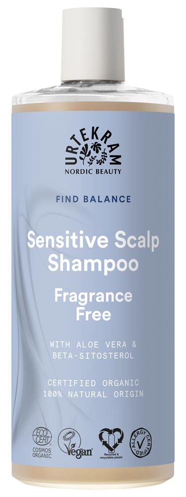 Fragrance Free Shampoo for Sensitive Scalp 500ml